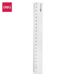 Thước kẻ Deli 20 / 30 / 50cm. - Văn phòng phẩm Thu Thảo