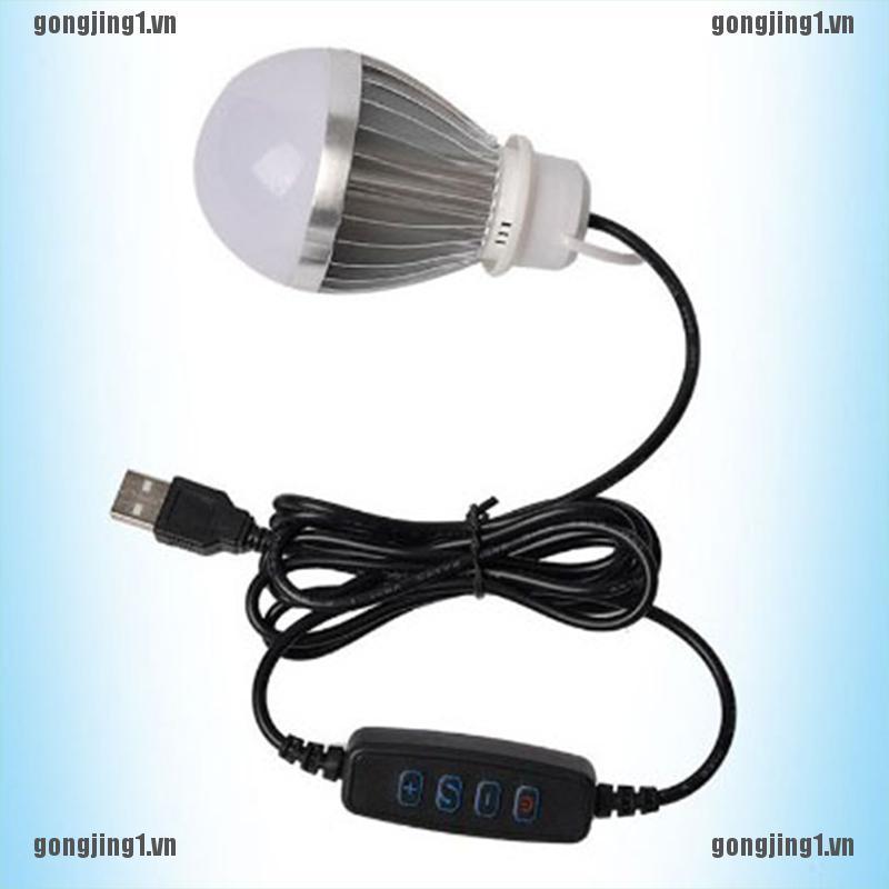 Dây Nguồn Usb Điều Chỉnh Độ Sáng Đèn Led 5v Kèm Công Tắc Bật Tắt