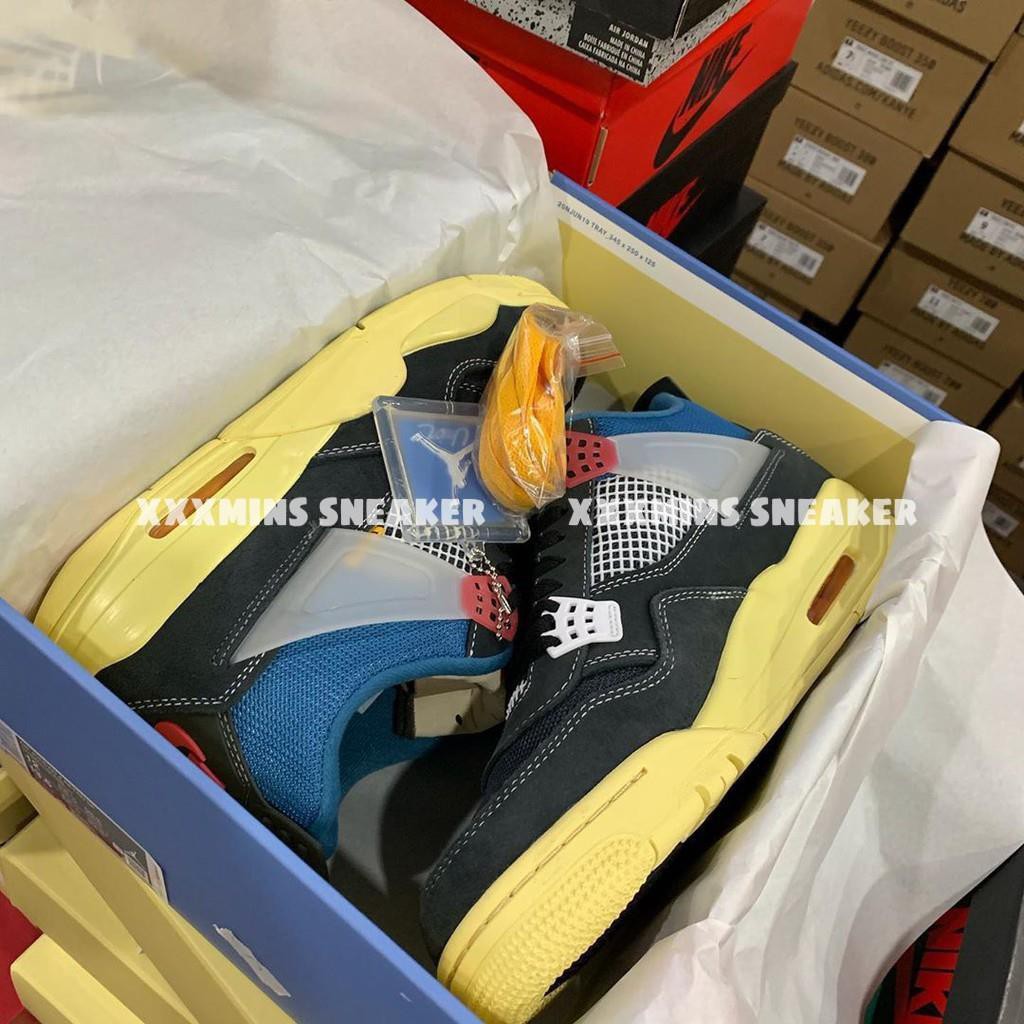Giày Air Jordan 4 x Union "Off Noir"  (Best Quality) | BigBuy360 - bigbuy360.vn