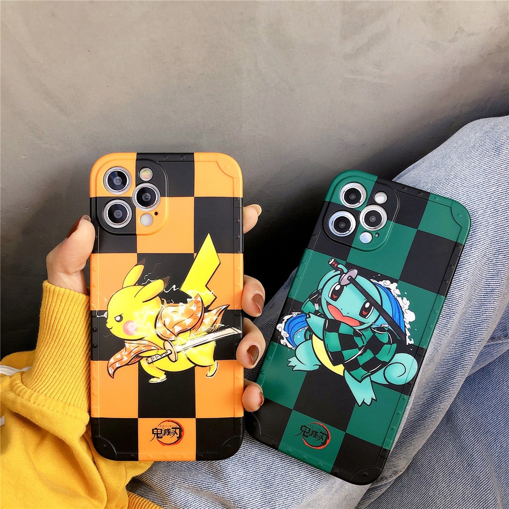 Ốp điện thoại nhựa mềm hình Pokemon hoạt họa cho IPhone12 Mini 11 PRO MAX 7/8plus SE2020 X/XS XR XSMAX