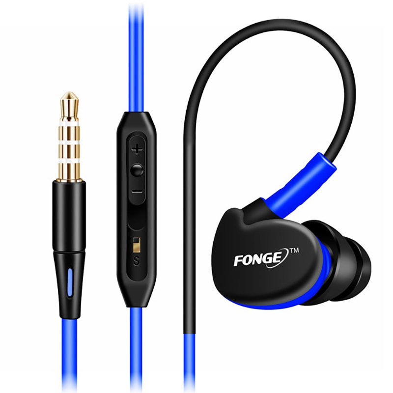 Tai Nghe Nhét Tai Jack 3.5 mm Chống Nước Ipx5 Có Micro Tiện Dụng