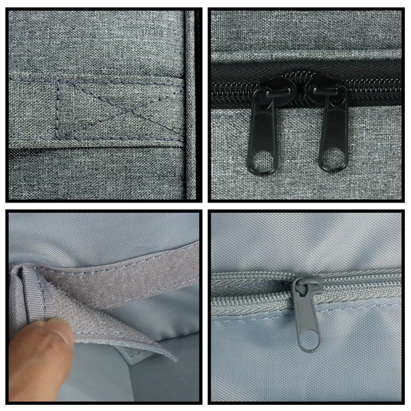 Túi Đựng Mỹ Phẩm Xách Tay Bằng Nylon Sức Chứa Lớn