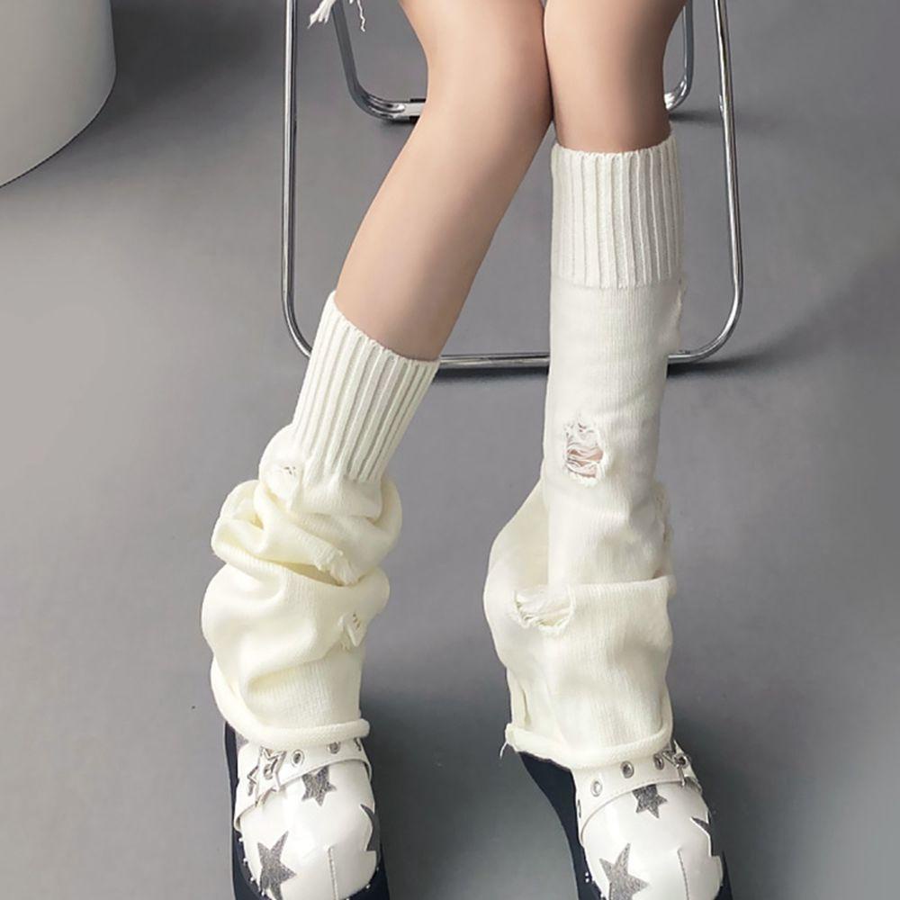 Vớ Dệt Kim Giữ Ấm Chân Màu Sắc Ngọt Ngào Cho Nữ