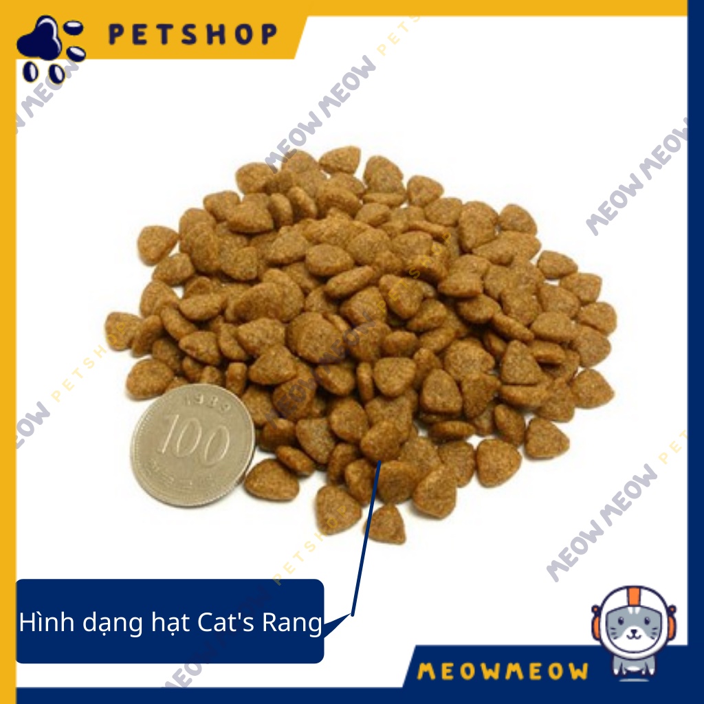 Hạt cho mèo Catsrang | Túi 5KG | Thức ăn cho mèo xuất sứ Hàn Quốc cho mọi lứa tuổi