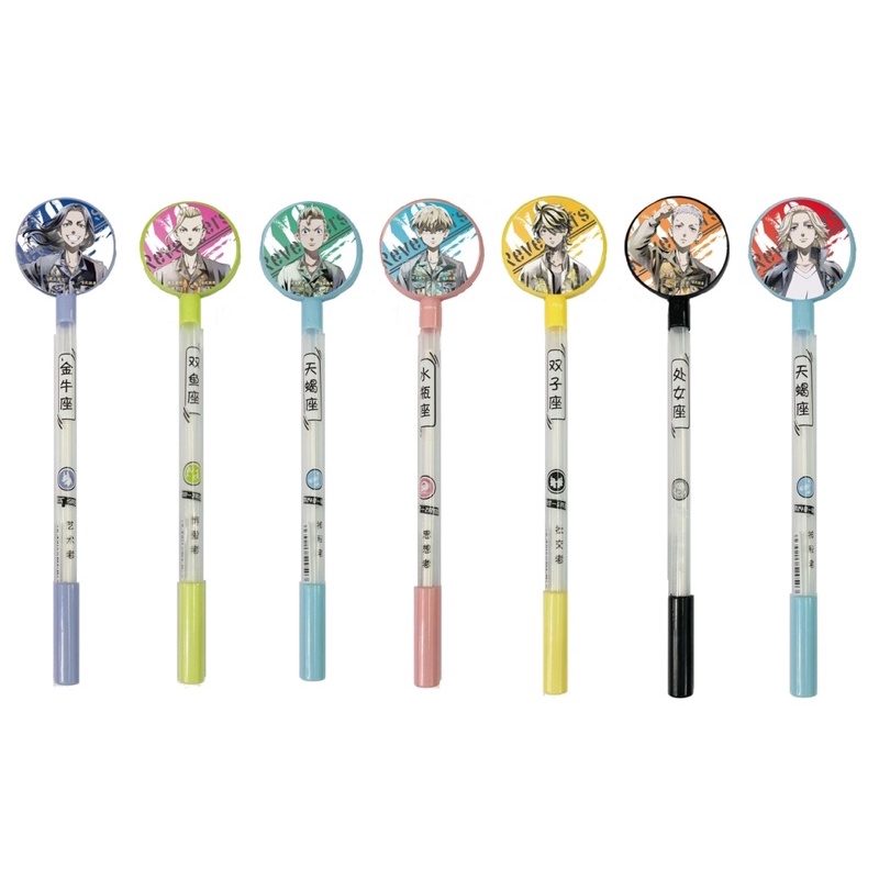 2 bút viết anime tokyo revengers mực nước/cây viết tokyo revengers