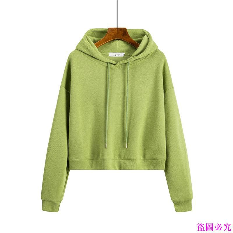 Áo hoodie dáng ngắn thời trang mùa thu dành cho nữ♡ | BigBuy360 - bigbuy360.vn