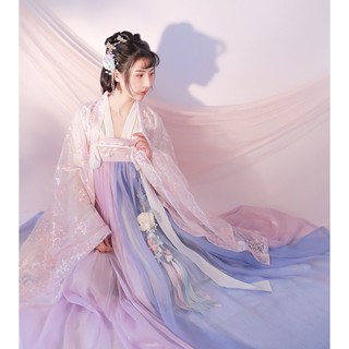 Đào Hoa Nặc [Thắt eo váy 6m - Thắt ngực váy 6m] - Trang phục cổ trang Trung Hoa [Hanfu]