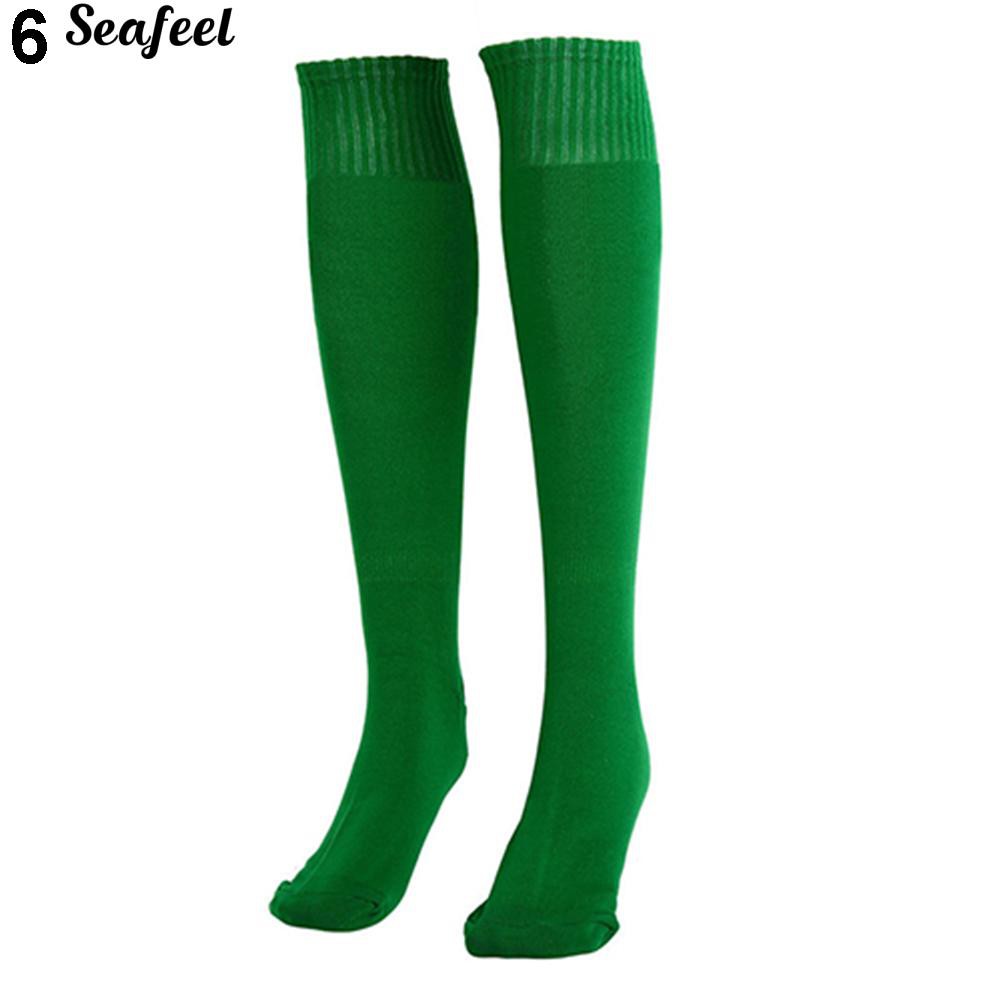 Đôi vớ đá bóng màu trơn unisex