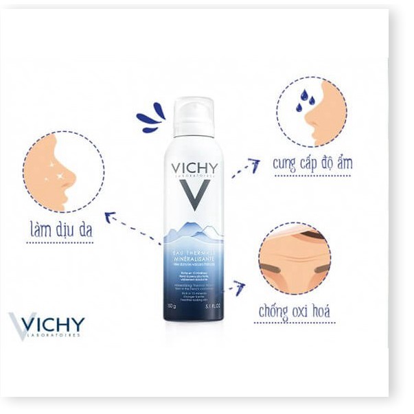 [Mã giảm giá mỹ phẩm chính hãng] Xịt Khoáng Vichy Eau Thermale Spa Water