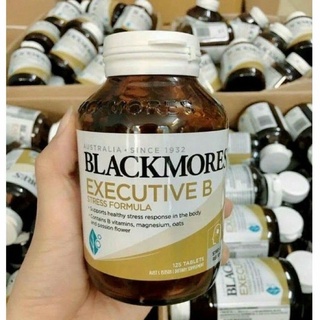 Viên uống giảm căng thẳng blackmore executive b stress formular 125 viên