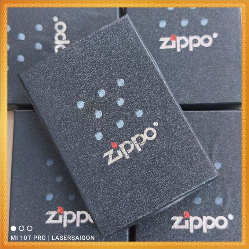 Hộp giấy bật lữa _Zippo_ Hộp đựng trang trí không có máy