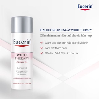 Kem dưỡng trắng da ban ngày Eucerin Ultra White THERAPY SPF30 - 50ml, Đức