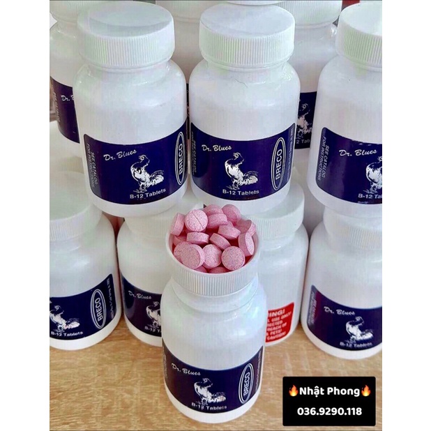 B-12 TABLETS - (Nuôi cao cấp dành cho Chiến Kê)