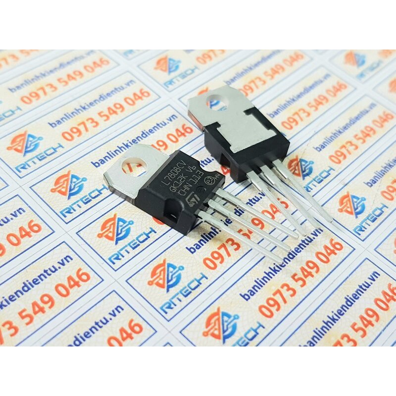 [Combo 10 con] L7808CV, L7808 TO-220