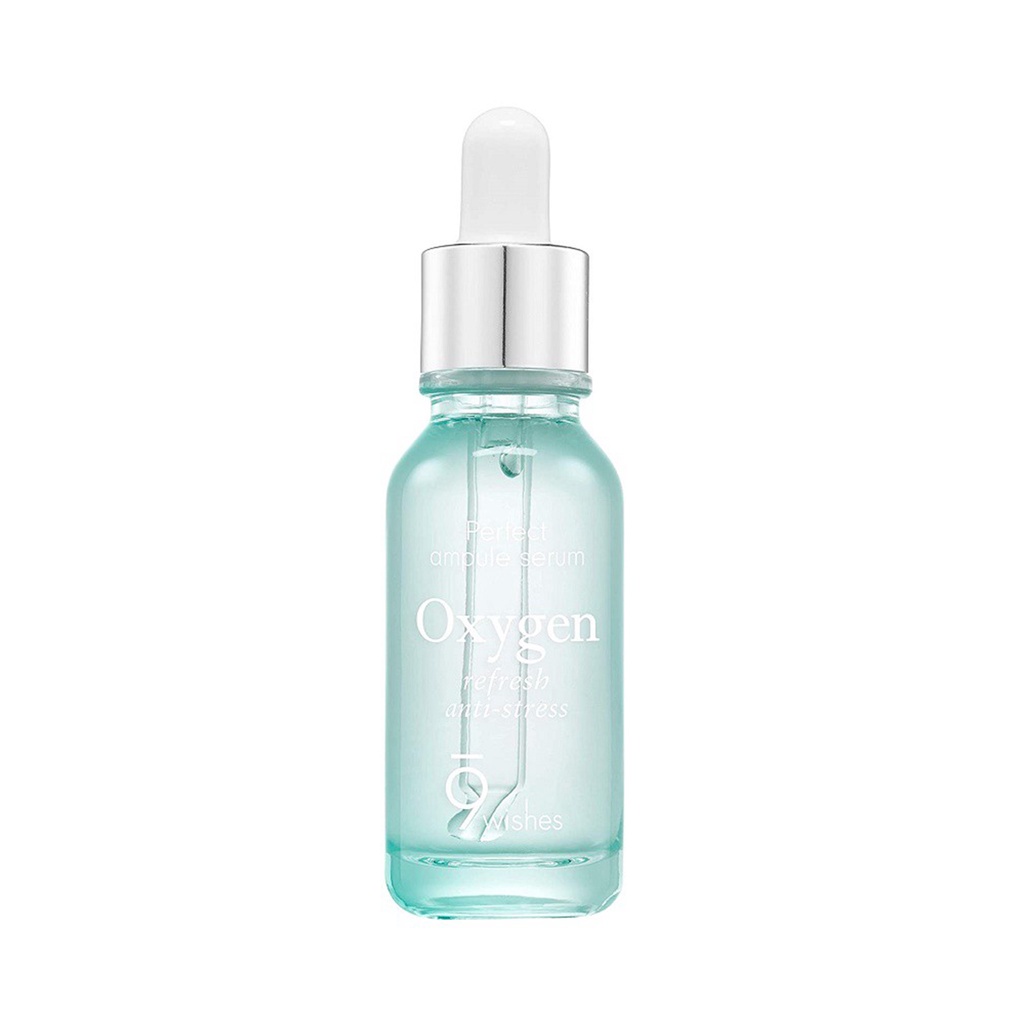 Tinh chất trẻ hóa da 9Wishes Extreme Oxygen Ampule Serum