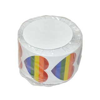 Tem dán trái tim lục sắc - TT015