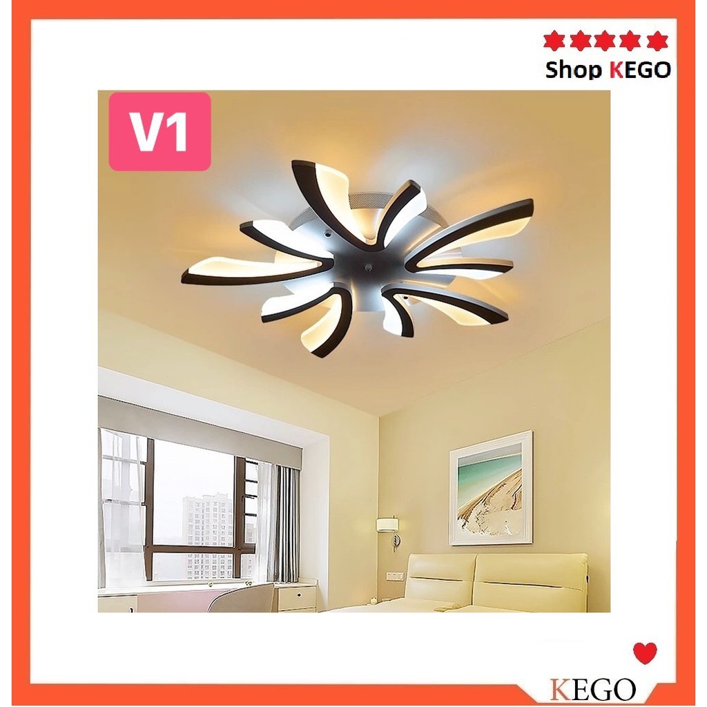 Đèn trần trang trí Hiện Đại V1 - 5 cánh