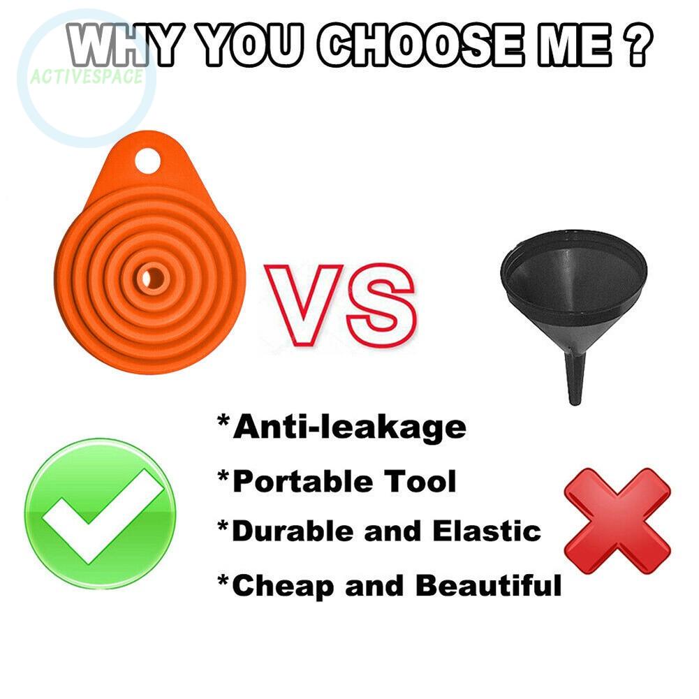 Set 2 Phễu Rót Nhiên Liệu Cho Xe Hơi Mới Chất Lượng Cao