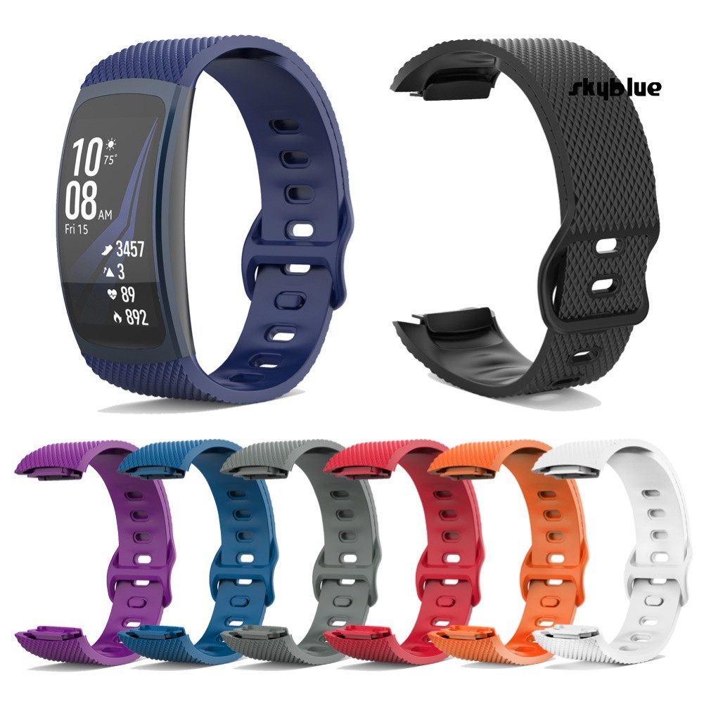 Dây Đeo Tpu Thay Thế Cho Đồng Hồ Thông Minh Samsung Gear Fit2 Sm-R360 / Fit2 Pro Sm-R365