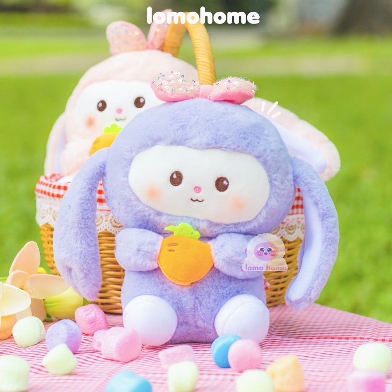 Gấu Bông Thỏ Ôm Cà Rốt Carrot Bunnie Lomo Home