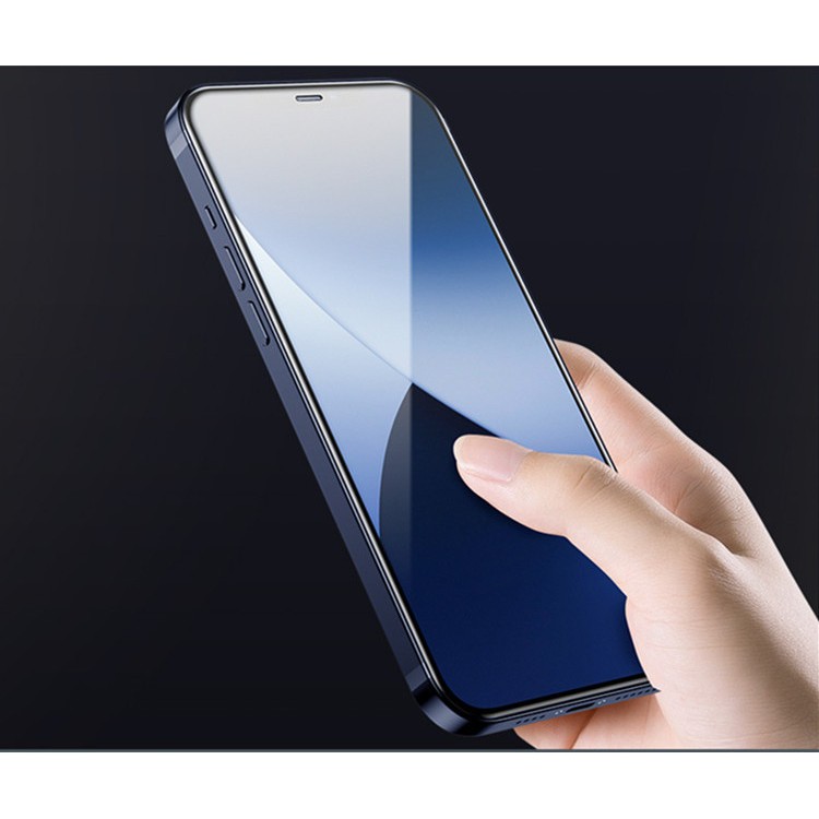 Cường lực GOR Trong suốt Full Màn Iphone 12 / 12 Pro trơn mượt ( tặng keo mép )