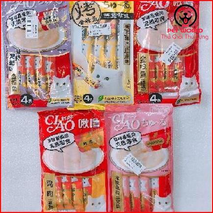 [Phân phối] Ciao Trung - Súp thưởng cho mèo ống (14gx4)