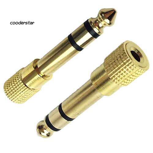 Đầu Chuyển Đổi Âm Thanh Từ 1 / 8 3.5mm Sang 6.5mm 1 / 4