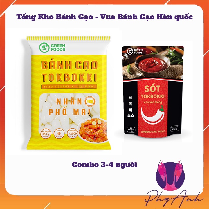 Vua Bánh Gạo Hàn Quốc Tokbkki kèm sốt GF | BigBuy360 - bigbuy360.vn