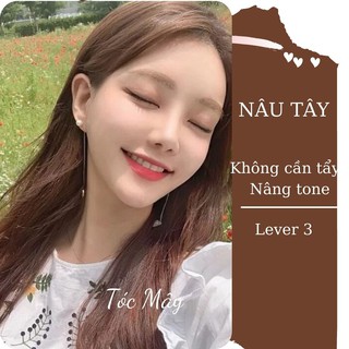 Thuốc Nhuộm Tóc Màu Nâu Tây
