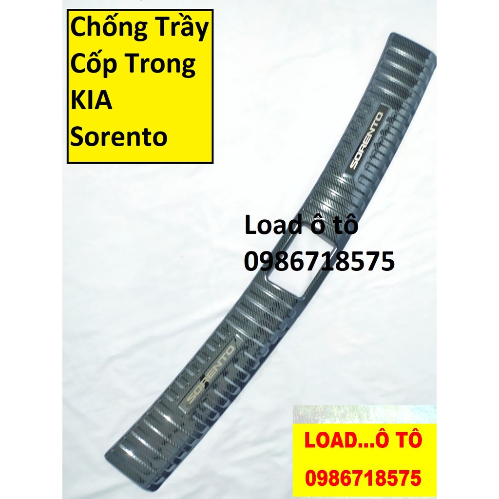 Chống Trầy Cốp KIA Sorento 2018-2021 Vân Carbon Cao Cấp