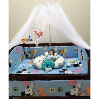 Màn kèm giá treo cũi cho bé