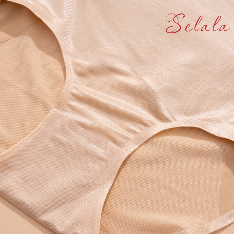 Quần Gen Bụng Selala Su Lụa Cao Cấp Phối Hoa Ôm Sát Che Mỡ Nâng Mông QG09