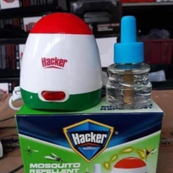 Đèn đuổi muỗi, máy xông tinh dầu Hacker - máy đuổi muỗi Hacker  - Có tặng kèm Tinh Dầu