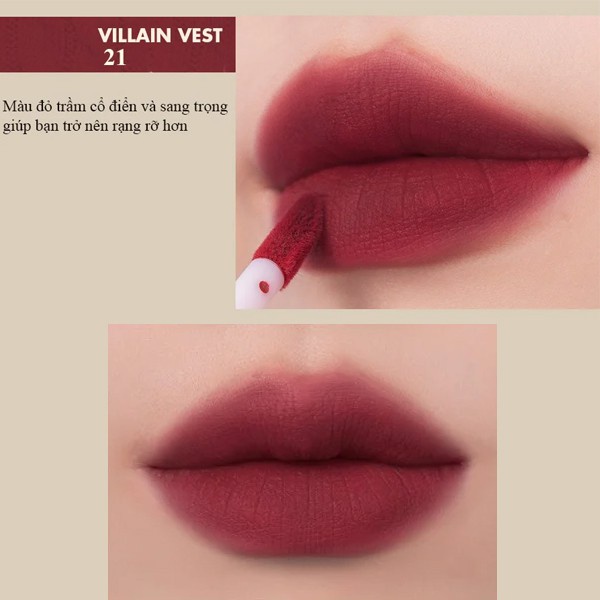 [ XẢ KHO 3 NGÀY ] Son kem Lì Romand Zero Velvet Tint