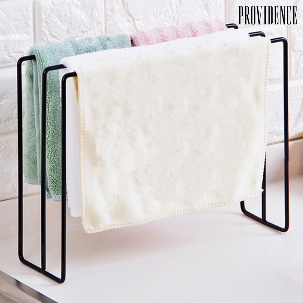 Giá Sắt Phơi Khô Khăn Lau Chén Dĩa Chống Gỉ Sét Tiện Dụng Cho Nhà Bếp