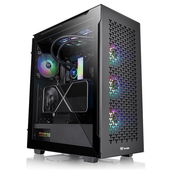 Vỏ case Thermaltake Divider 500 TG Air Black Hàng chính hãng