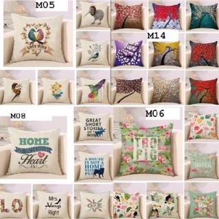 3 gối trang trí sofa kèm ruột  45x45cm (hàng trăm mẫu đẹp)