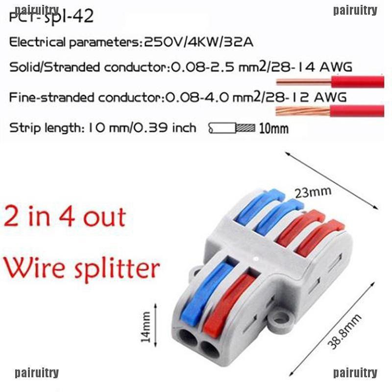 Đầu Nối Dây Cáp Mini Pct-222 Chuyên Dụng