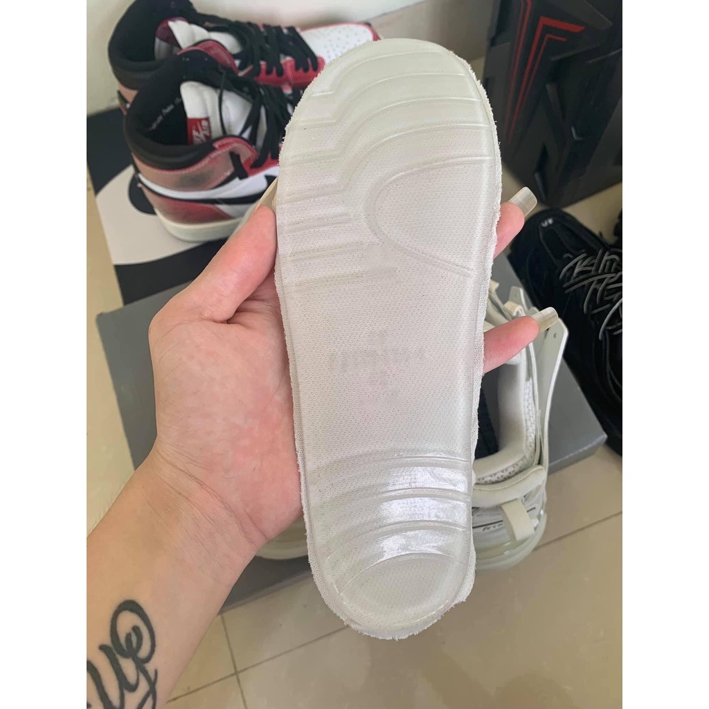 Giày Nam Nữ Giày Sneaker Track 3.0 Màu Xám Đèn Led