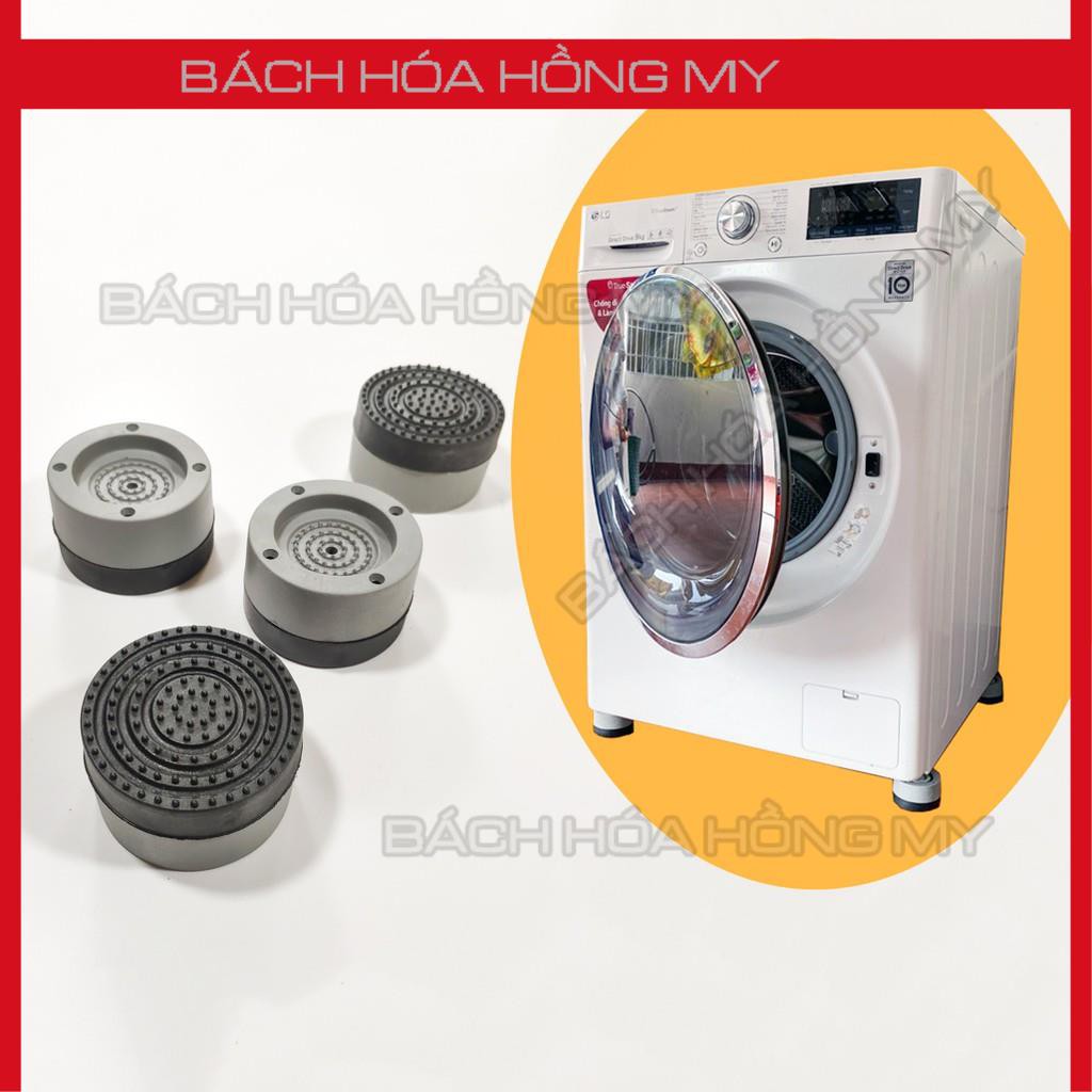 Đế máy giặt chân máy giặt electrolux loại 4 miếng cao su chống rung