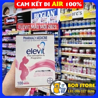 [Tem CHEMIST] ELEVIT BẦU Úc - Vitamin Tổng Hợp cho bà Bầu 100 viên - Date 2023