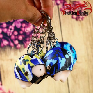 Móc khoá ciu đội nón