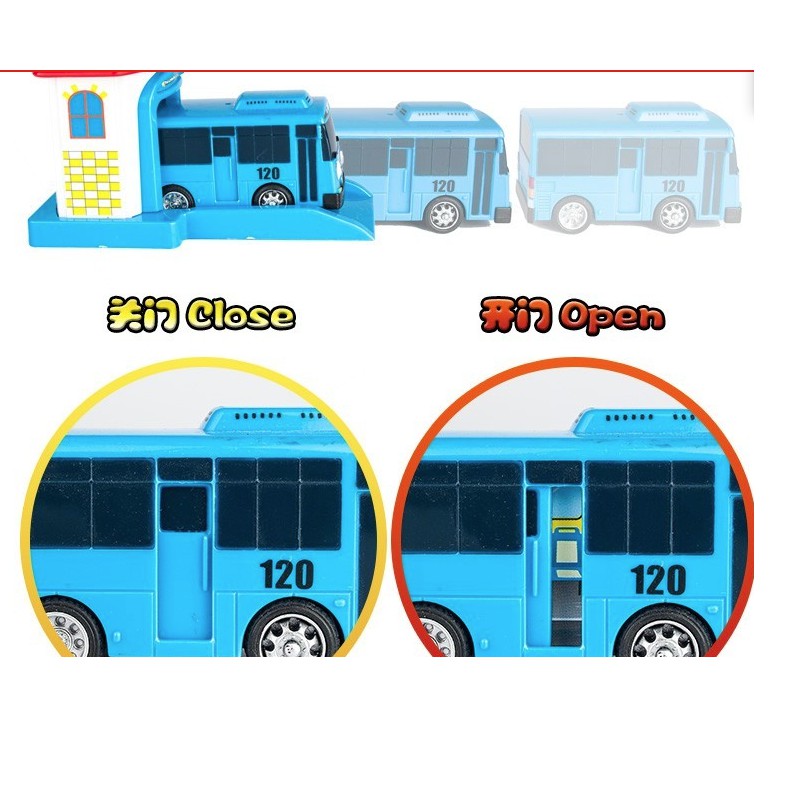 ĐỒ CHƠI XE BUÝT TAYO GỒM 4 CHIẾC Ô TÔ THE LITTLE BUS