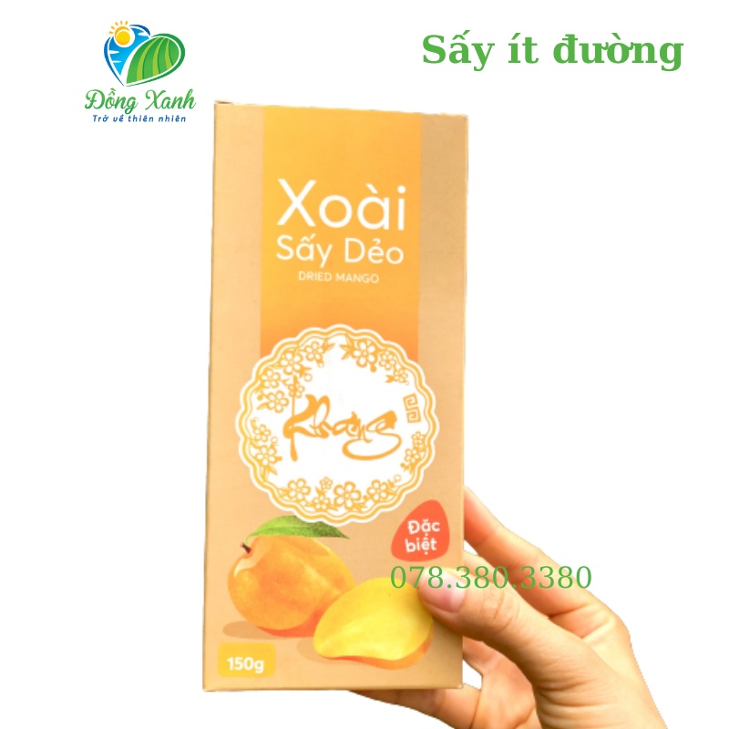 Trái cây sấy xuất khẩu- Xoài sấy dẻo NongLamFood - Quà tặng bạn bè người thân