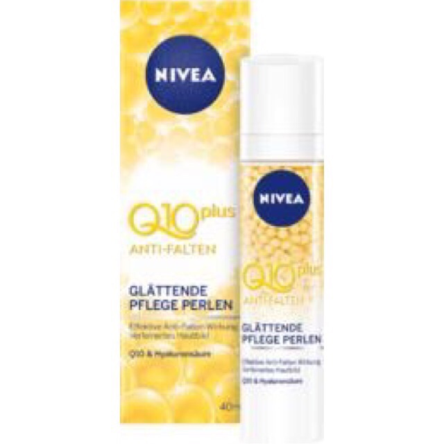 SERUM NIVEA Q10 PLUS ANTI-FALTEN PFLEGE PERLEN TINH CHẤT NGỌC TRAI CHỐNG NHĂN VÀ NGĂN NGỪA LÃO HÓA - HÀNG XÁCH TAY ĐỨC