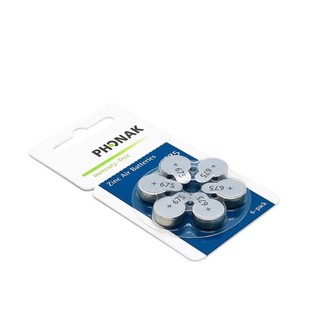 Pin Phonak 675 Cho Máy Trợ Thính vĩ 6 viên