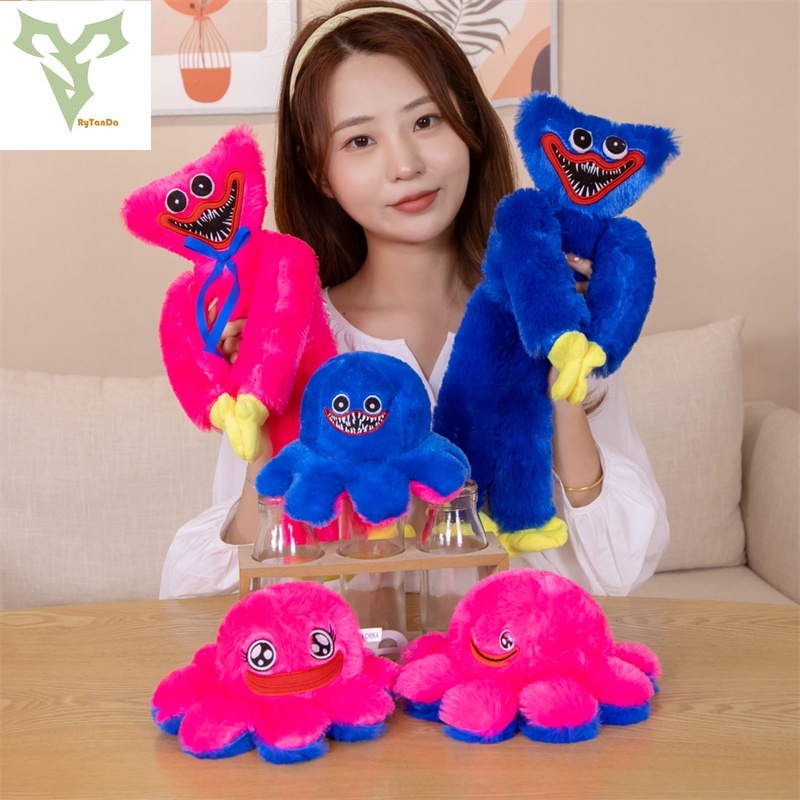 Poppy Playtime  Mới Đồ Chơi Nhồi Bông Hình Bố Mẹ Chân Dài Màu Hồng Huggy Wuggy Poppy Playtime Đồ chơi búp bê Mommy Long Legs nhồi bông trong game cho trẻ em