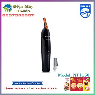 Máy tỉa lông mũi philips nt1150 - chính hãng