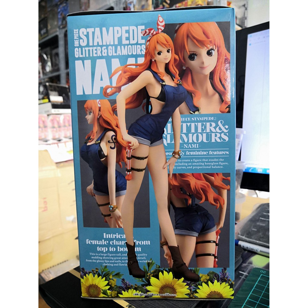 Mô hình One Piece chính hãng - Nami Stampede Glitter & Glamours