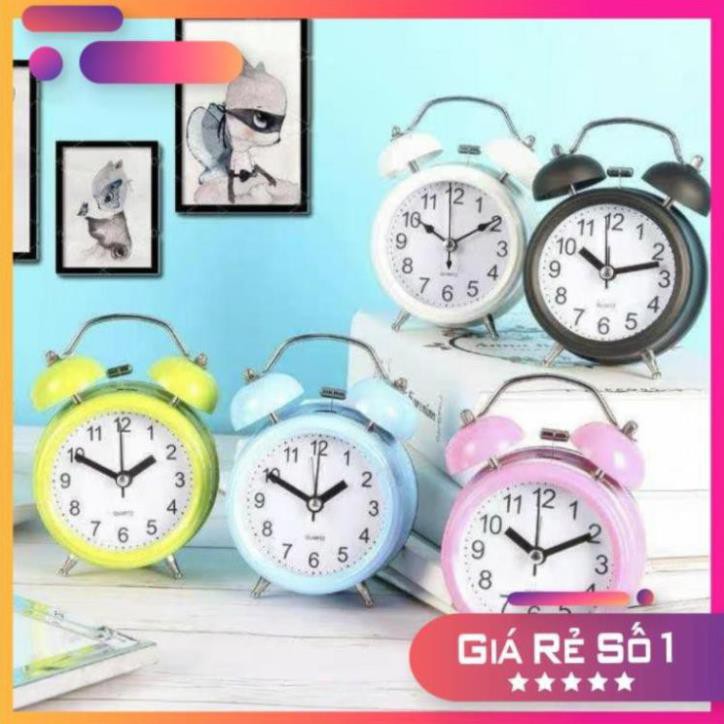 Đồng Hồ Báo Thức Chuông Reo Lớn Chuông To Loại Xịn